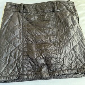 Marc Cain Metallic Quilted Skirt